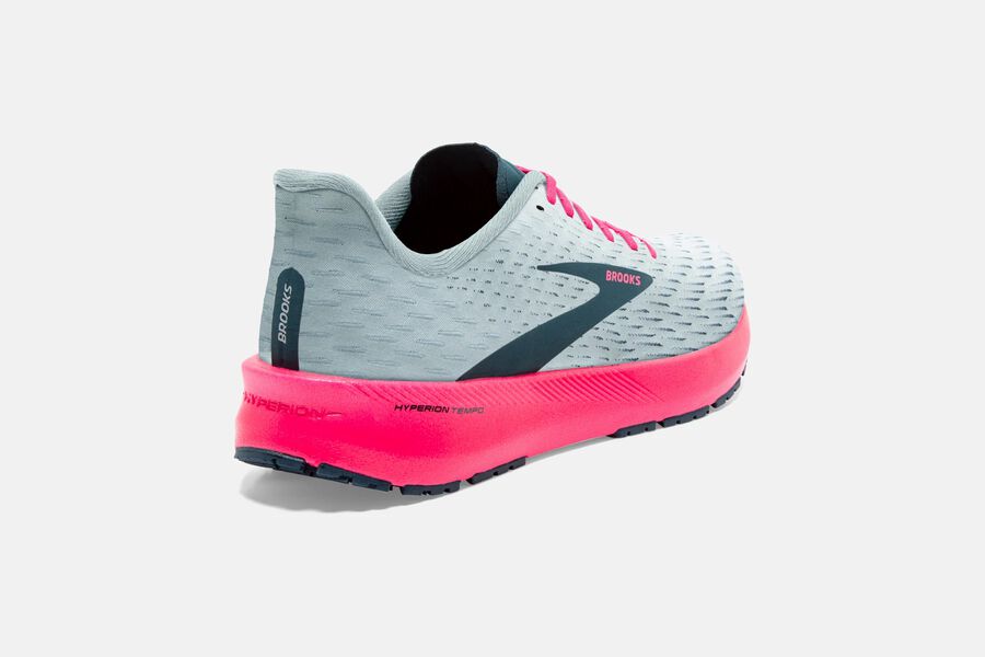 Brooks Hyperion Tempo Road Löparskor Dam - Grå/Rosa - 5946-YORAH